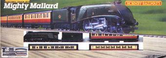 hornby mallard passenger train set