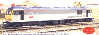 Class 92 Co-Co Electric Locomotive - Elgar