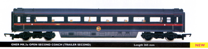 GNER Mk.3a Open Second Coach (Trailer Second)