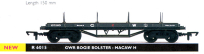 G.W.R. Macaw H Bogie Bolster Wagon
