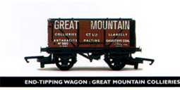 Great Mountain Colliery Of Llanelli End End Tipping Wagon