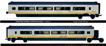 Eurostar Divisible Centre Saloons (2 Saloons)