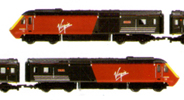 Class 43 High Speed Train - Maiden Voyager - Lady In Red