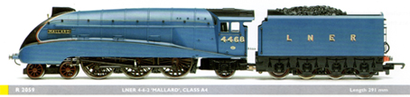 Class A4 Locomotive - Mallard