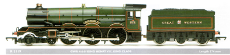 King Class Locomotive - King Henry VII