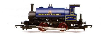 Highland Railway 0-4-0ST Locomotive - Ben-Y-Gloe