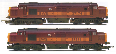 Class 37 Diesel Electric Locomotive (Multiple Working) (Weathered)