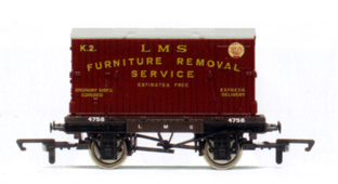 L.M.S. Conflat With Container