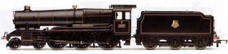 County Class Locomotive - County Of Brecknoch