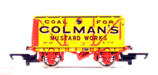 Colemans Mustard Works End Tipping Wagon
