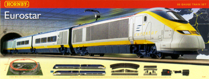 hornby eurostar train set r1071