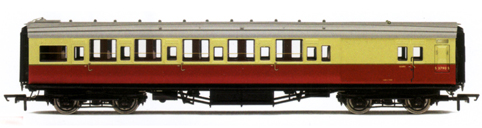 B.R. (Ex S.R.) Maunsell 6 Compartment 3rd Class Brake Coach