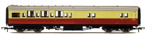 B.R. (Ex S.R.) Maunsell 4 Compartment 3rd Class Brake Coach