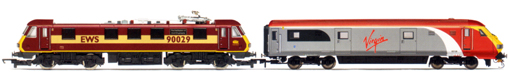 Virgin Charter Relief Train - EWS Class 90 & MK3 DVT Train Pack (Class 67 - The Institution Of Civil Engineers)