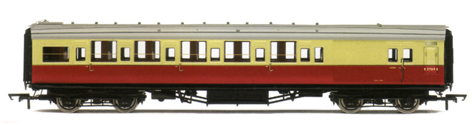 B.R. (Ex S.R.) Maunsell 6 Compartment 3rd Class Brake Coach
