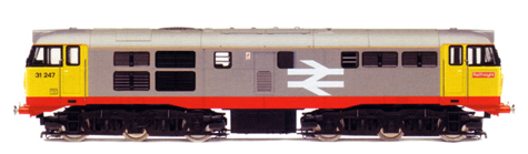Class 31 Diesel Electric Locomotive - Railfreight (DCC Locomotive with Sound)