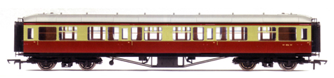 B.R. Hawksworth (Pre 1956) Corridor 3rd Class Coach