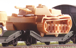 Lowmac Military Wagon with Tank