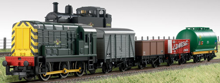 mixed freight digital train set